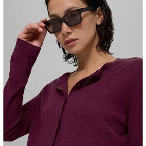 Supernatural Sweater Cardigan - Burgundy